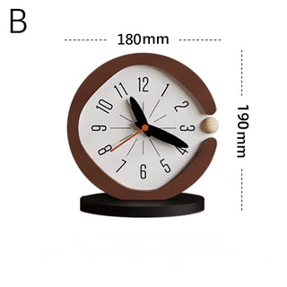 Nuance Silhouette Color Table Clock