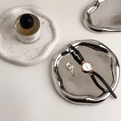 Chubby Round Accessory Tray  Plate