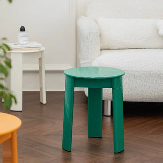 Color Round Side Table Stool   in   Chair