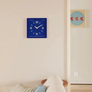 Square Frame Color Clock  Wall Clock