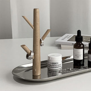 Tree-shaped accessory key stand tray
