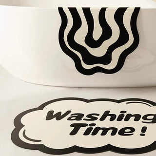 Monochrome Design Bath Mat 53 x 80 cm 4 types  quick-drying
