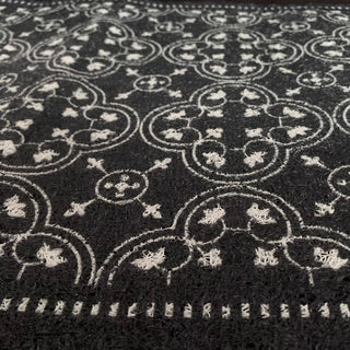 Oriental Geometric Pattern Entrance Mat  50 x 80 cm Mud Removal Mat