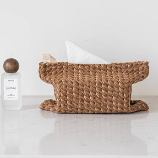 Tweed Simple Tissue Case Cover Hanging Type