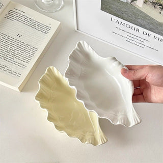 Shell motif accessory tray seashell