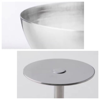Stainless Steel Small Item Container Candle Holder  Tray