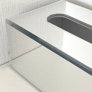 Mirror tissue case mirror silver paper box