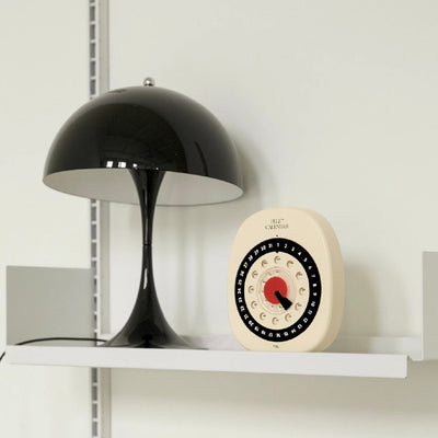 Retro Dial Desktop Perpetual Calendar