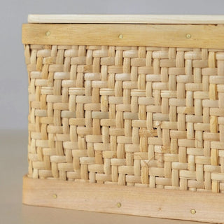 Rattan tissue case 2 types  tissue cover