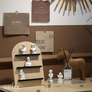 Arch-shaped Display Stand Board for Small Items