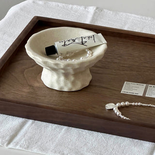 Legged Ceramic Accessory Tray