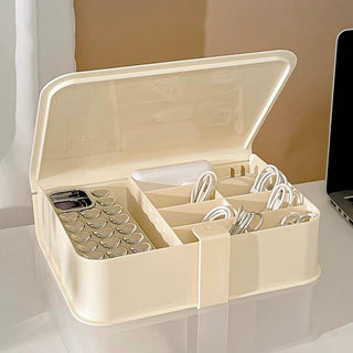 Cable Smartphone Small Item Storage Box  Dummy Book