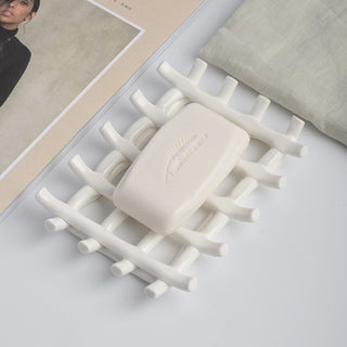 amiami Ceramic Soap Dish White