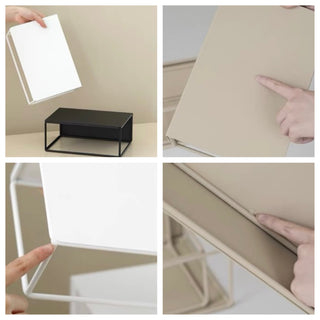 Iron Multifunctional Storage Monitor Stand Bookstand