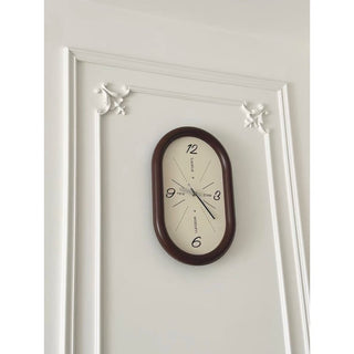 Oval Chubby Frame Clock  Wall Clock