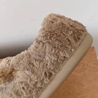 Fluffy Dog Room Shoes Indoor Slippers for Dogs