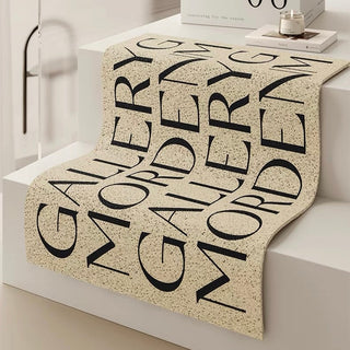 Black lettering entrance mat 50x80 mud-removing mat