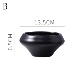 Ceramic Round Deep Bowl Accessory Tray