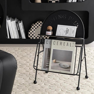 Arch Folding Lettering Magazine Rack  Storage