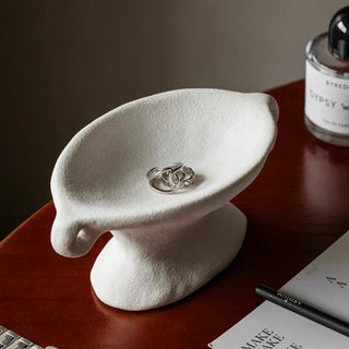 Matte Color Accessory Tray with Handle