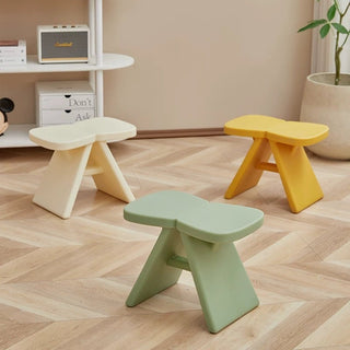 Ribbon Design Stool   Side Table Chair  Butterfly