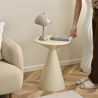 Round Modern Simple Side Table   in   Cone