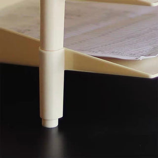 Three-tier stacking A4 file tray document storage