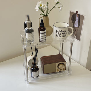 Clear Acrylic Tier Tier Rack   Cosmetic Storage