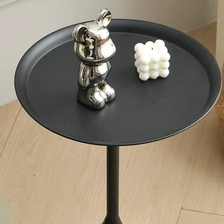Iron Round Compact Side Table  Sofa Table