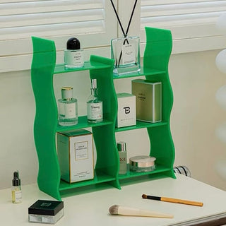 Acrylic Wave Storage Display Rack