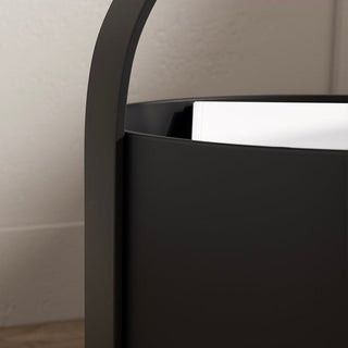 Iron Round Storage Side Table