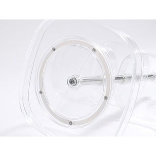 Clear Acrylic Multi-Tier Rotating Rack for Cosmetics Storage