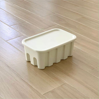 Storage Box with Lid Stackable Container 2 Types
