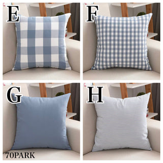 Checkered & Striped Cushion Covers  12 Types