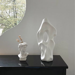 Uneven Unique Art Ceramic Flower Vase