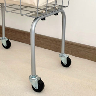 Laundry Basket Cart with Casters Tall Type Laundry Hamper Storage