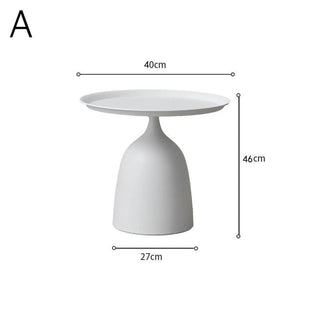 Iron Round Mini Side Table  Sofa Table