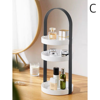 Archframe Round Three-Tier Rack  Cosmetic Storage
