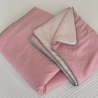 Piping Cooling Summer Blanket Colorful Blanket   Single Item 2 Sizes Cool