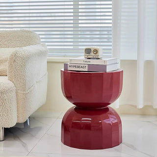 Multi-faceted Cutting Side Table Stool