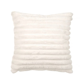 FauxFur Stripe Cushion Cover  45x45cm