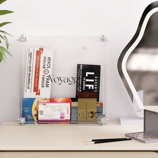 Acrylic Clear Square Ticket Storage Box   voyage
