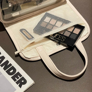 Multifunctional Removable Cosmetic Storage Pouch with Dividers  Makeup Pouch Travel Pouch