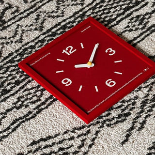 Square Frame Color Clock  Wall Clock