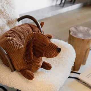 Dachshund Long Cushion Hugging Pillow 110cm Plush Toy