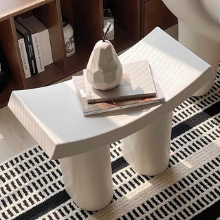 Curved design side table stool  chair
