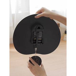 Mushroom-shaped pendulum clockin  wall clock