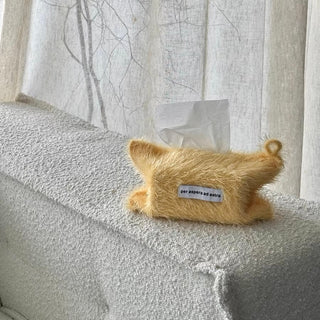Color Shaggy Tissue Case  Tissue Cover