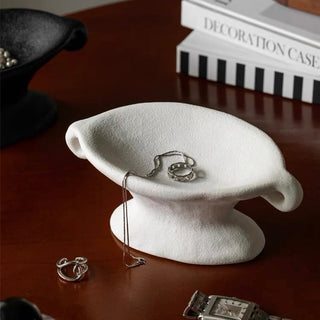 Matte Color Accessory Tray with Handle