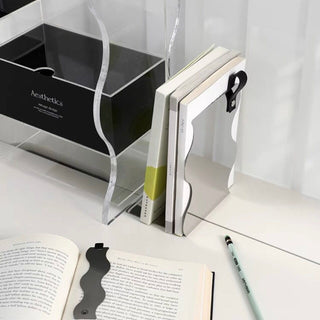 Naminami Wave Mirror Bookstand Tabletop Book Holder Mirror